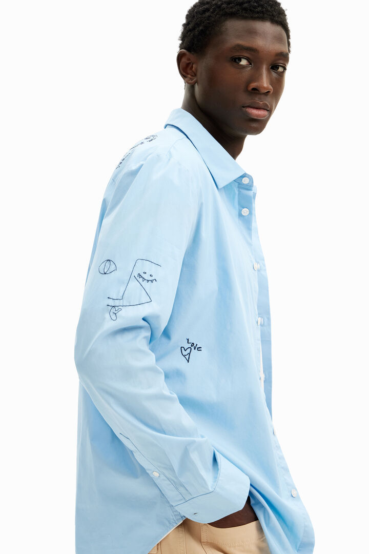 Embroidered details shirt | Desigual