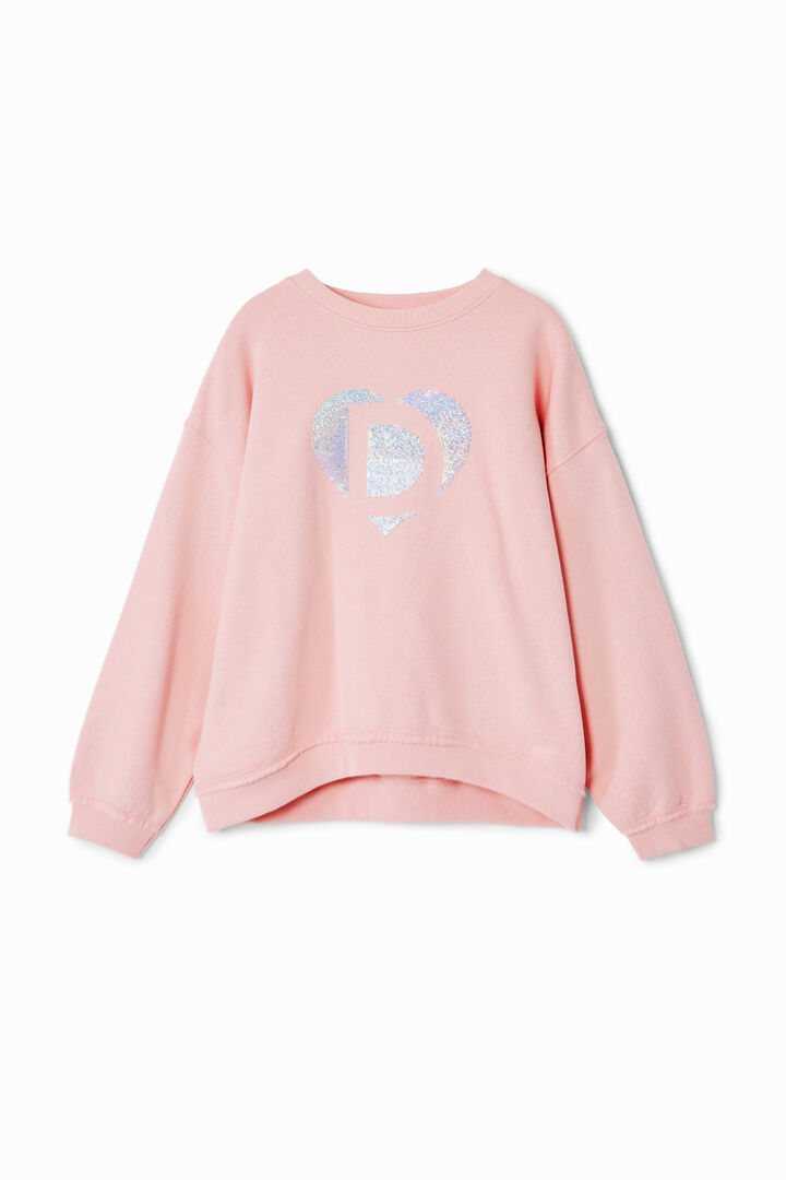 Sudadera corazón Desigual | Desigual