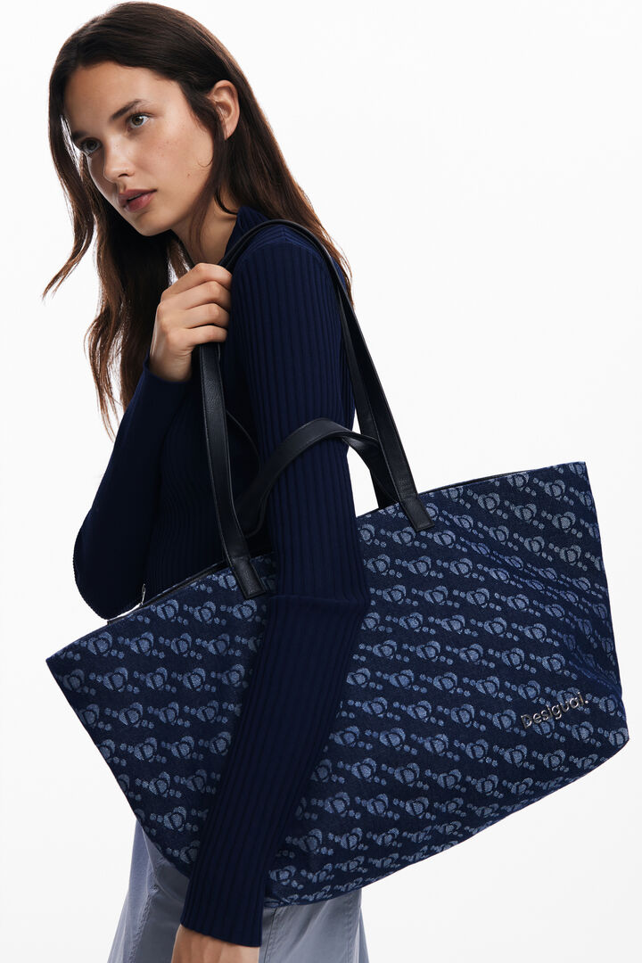 Bolsa shopper logo Desigual | Desigual