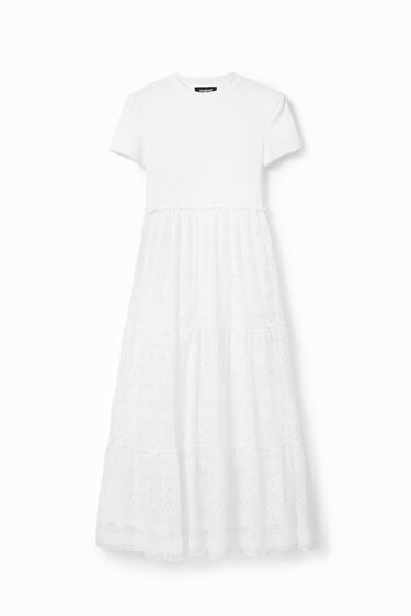 Tüll midi ruha | Desigual