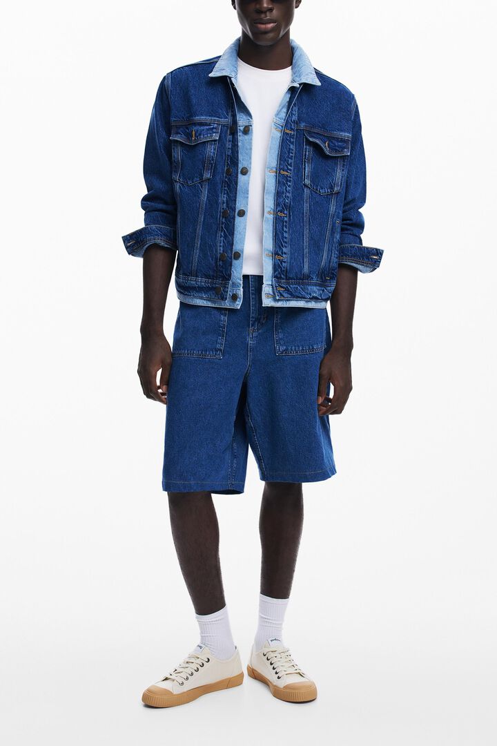 Patchwork denim jacket | Desigual