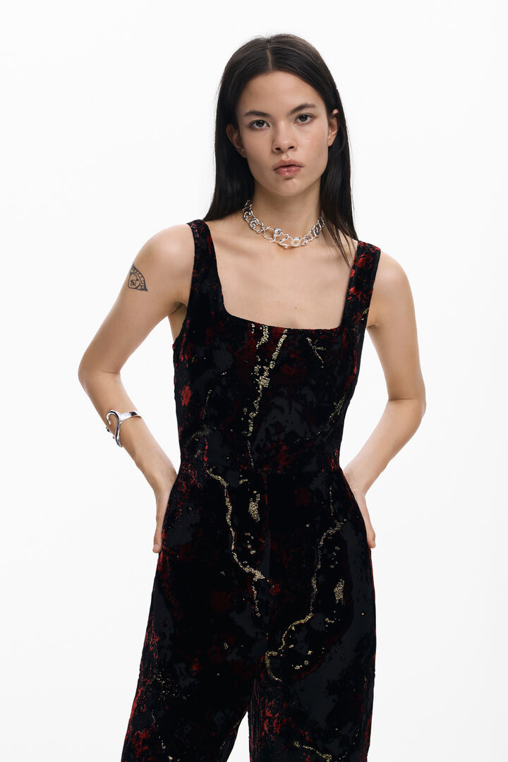 Devoré jumpsuit | Desigual