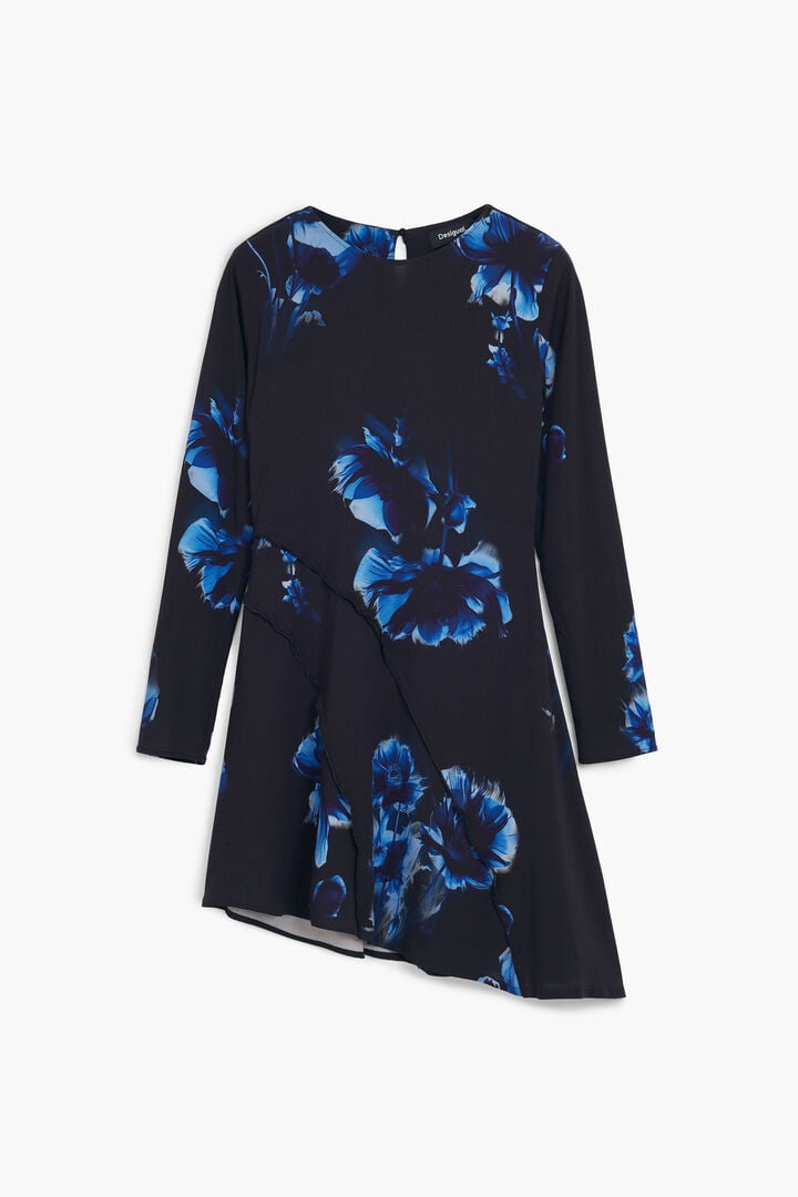Asymmetrical cut dress | Desigual