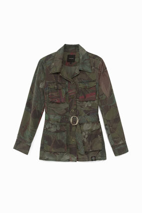 Camoflower military jacket