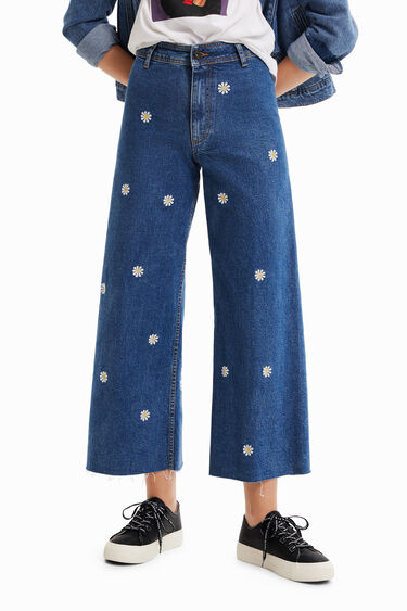 Culotte farmer százszorszép mintával | Desigual