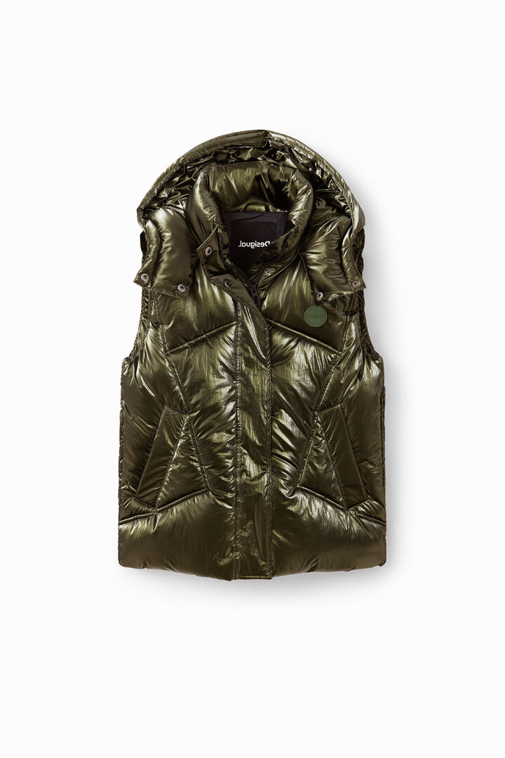 Schillernde Steppweste | Desigual