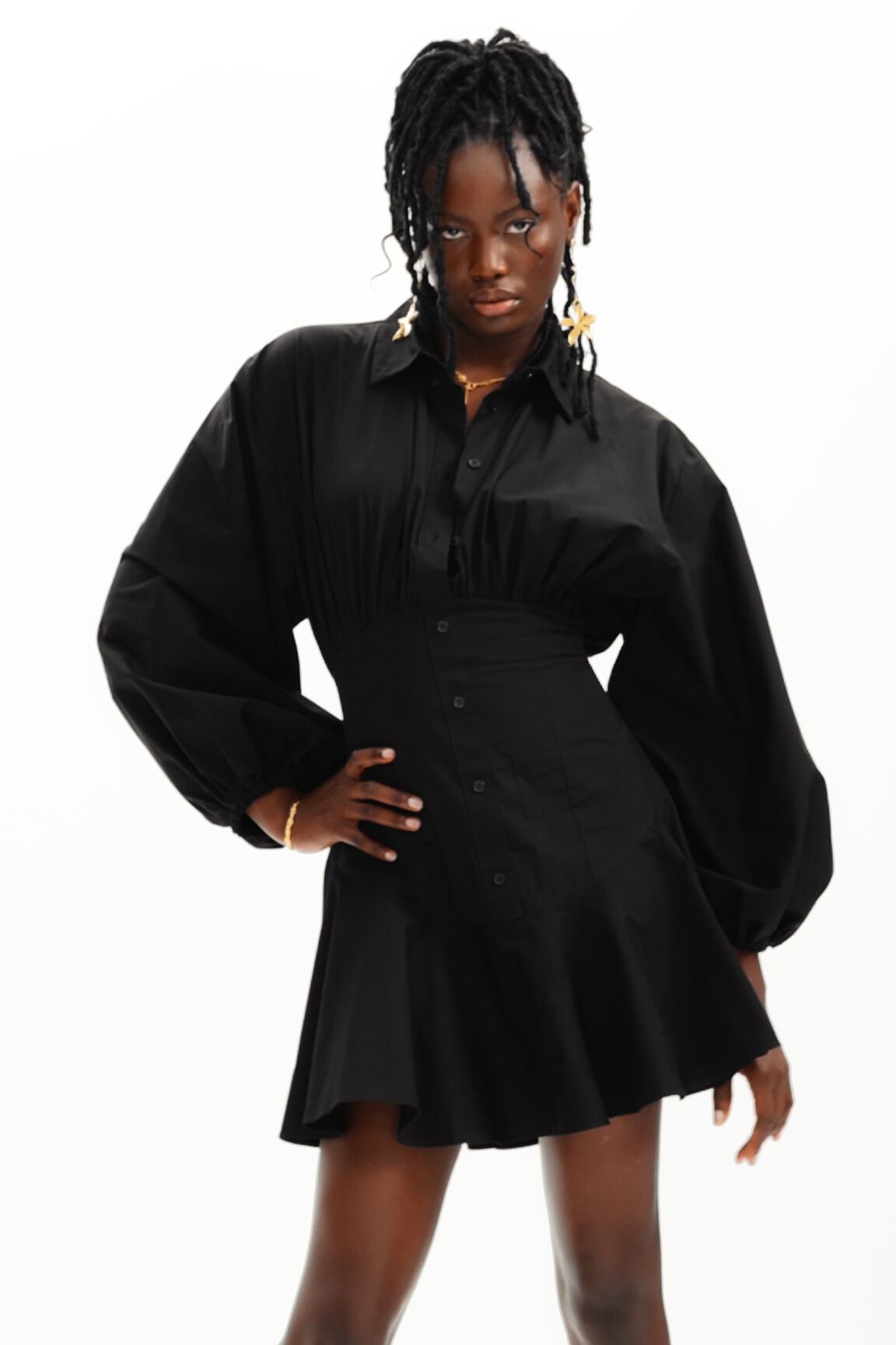 Robe courte corset Stella Jean pour femme Desigual