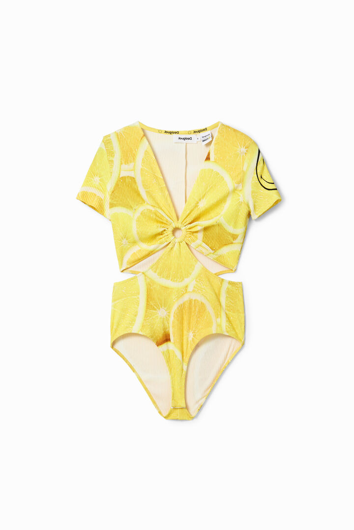 Smiley® cut-out bodysuit