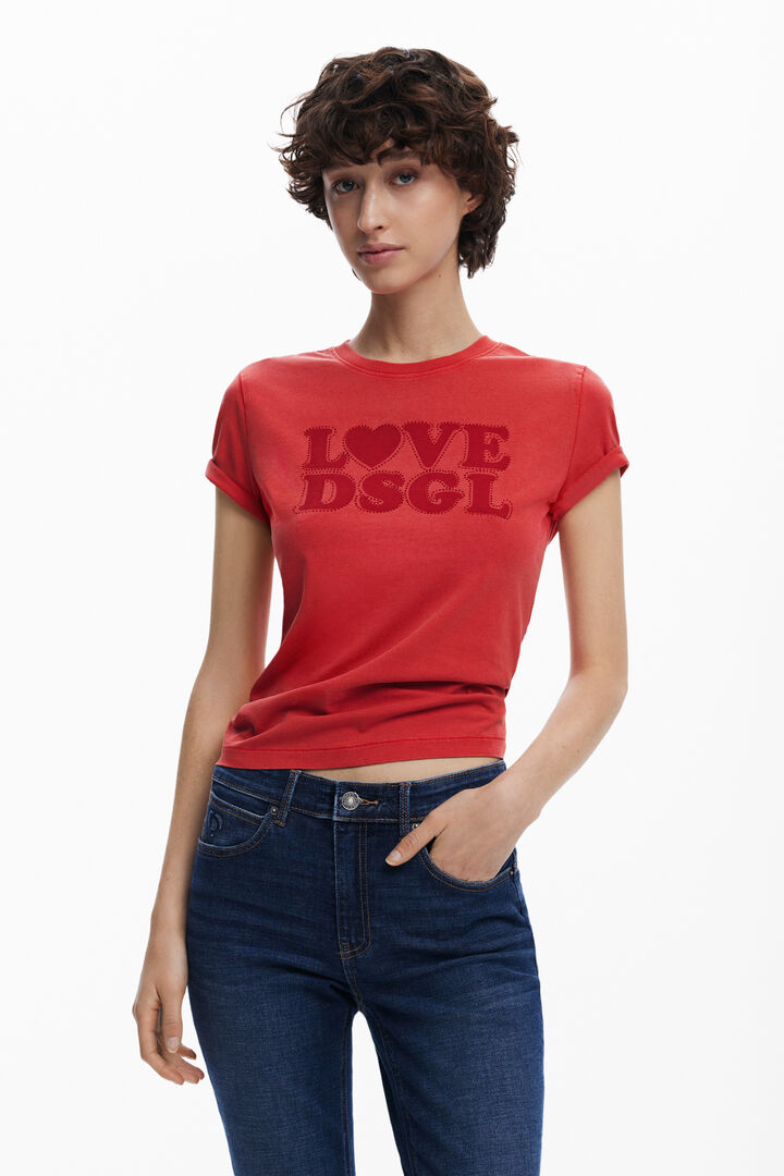 Plain text T-shirt | Desigual