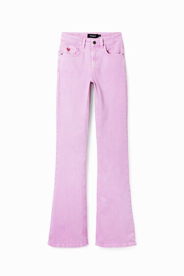 Flared push-up jeans | Desigual
