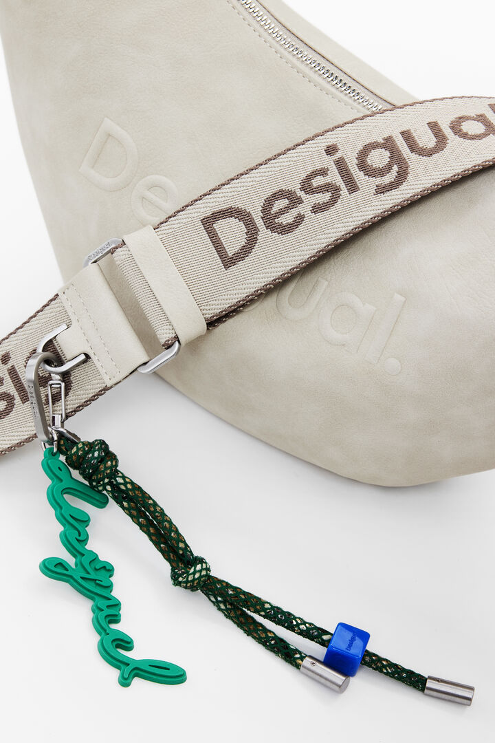 Bossa logo 3D bandolera mitjana | Desigual
