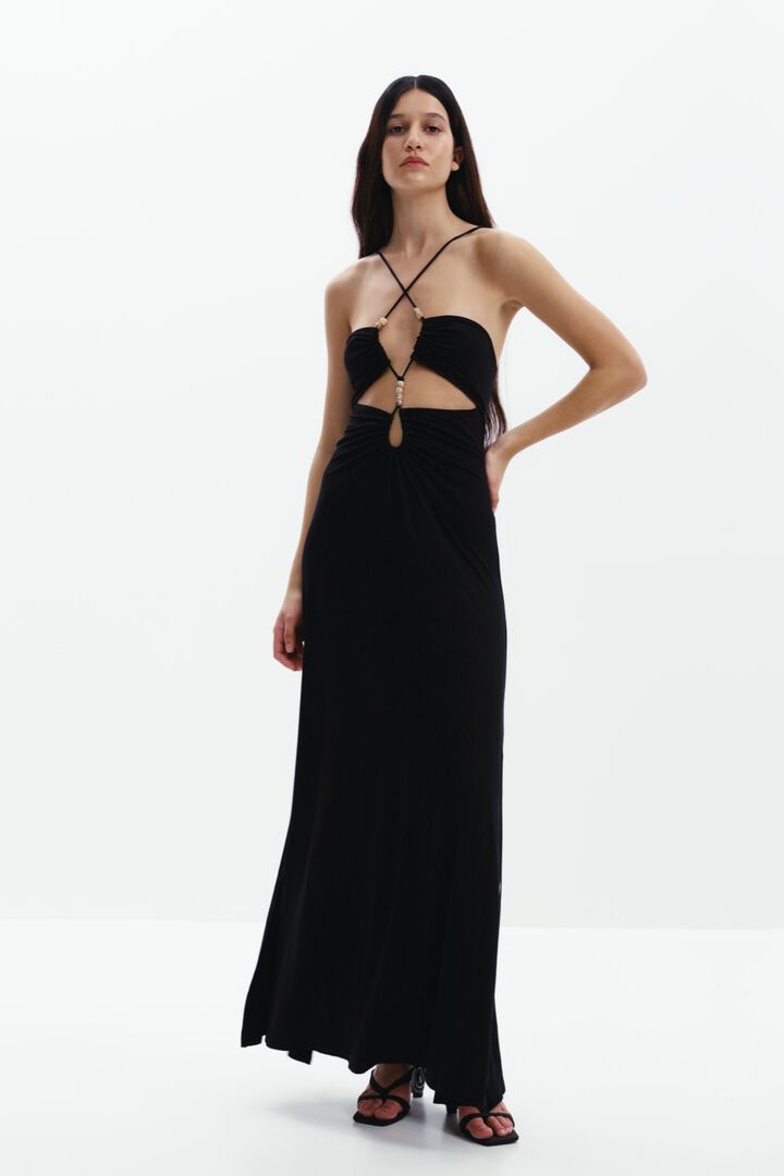 Cut-out maxi dress | Desigual