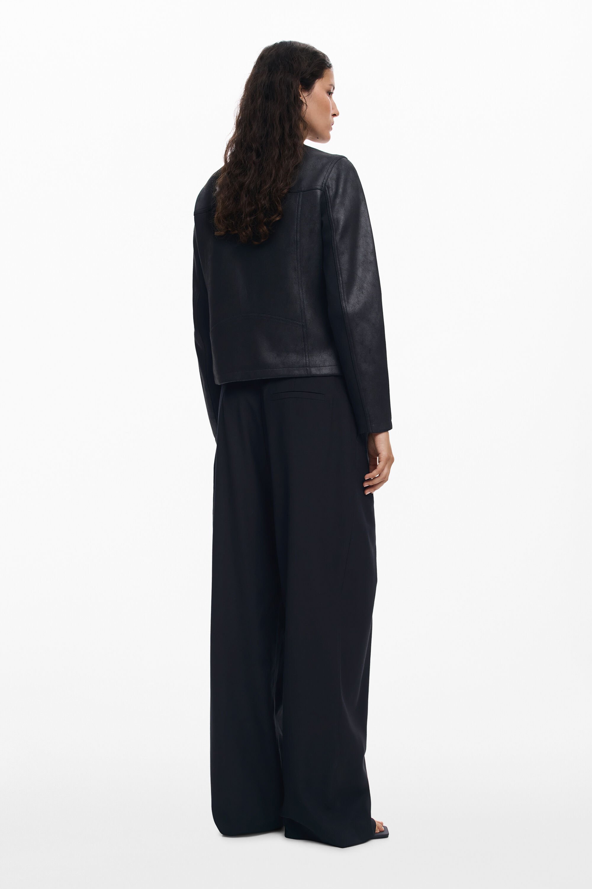 ジャケット・アウター SIWEM FAUX LEATHER BLOUSON SIWEM（シウム）の「FAUX LEATHER BLOUSON（ブルゾン）」 - WEAR