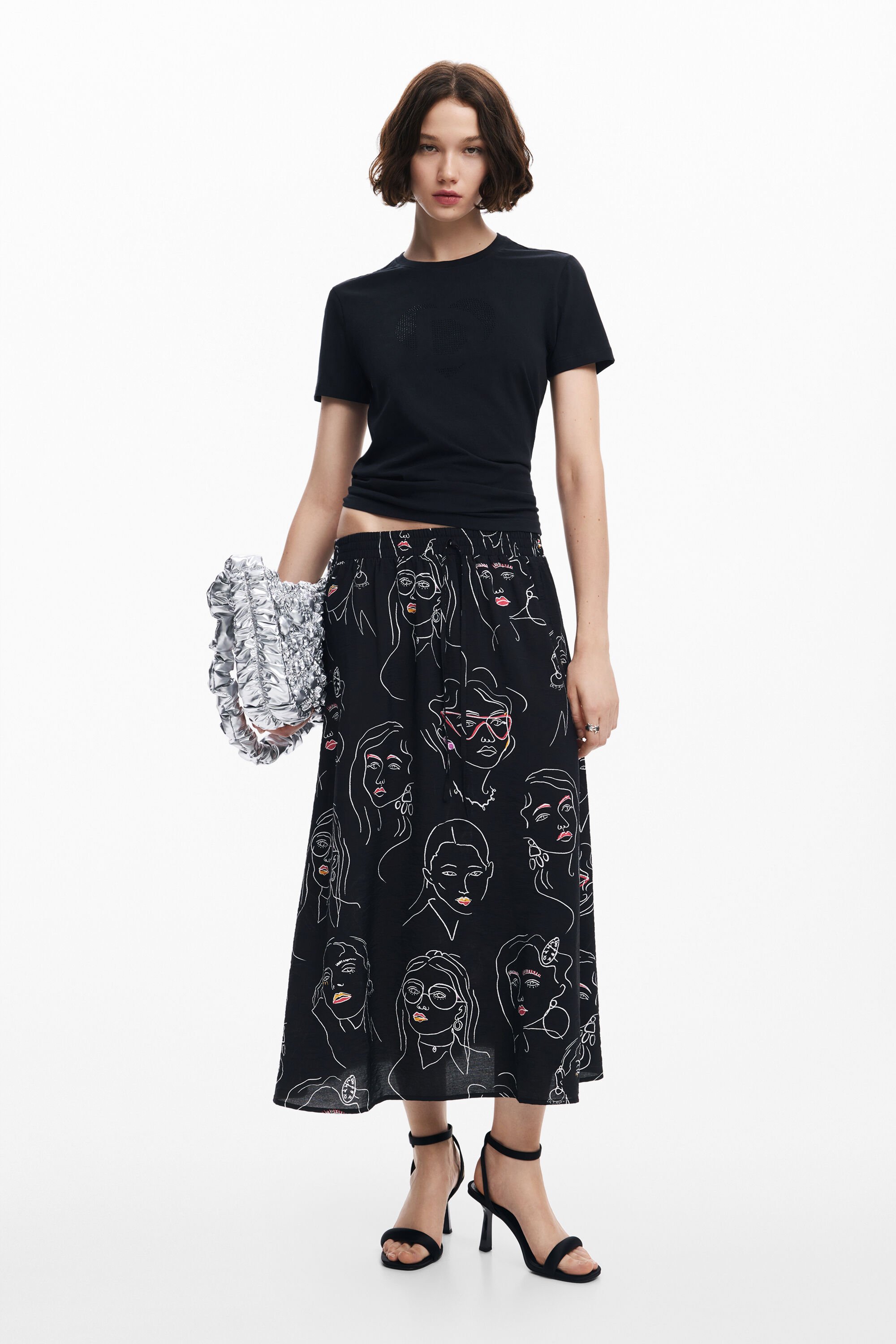 Gonna lunga desigual sales