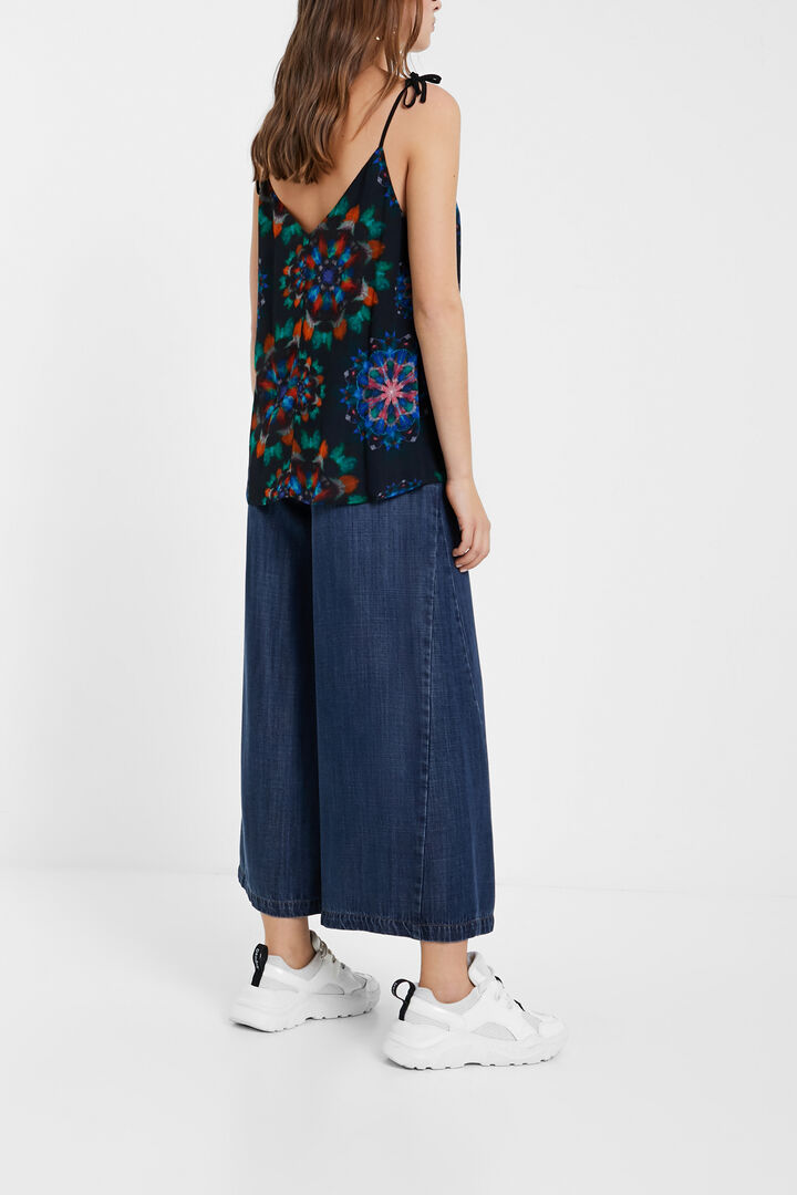 Blusa de tirantes con mandalas | Desigual
