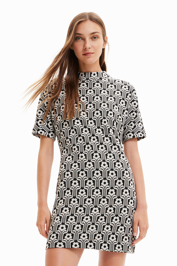Vestit curt retro | Desigual