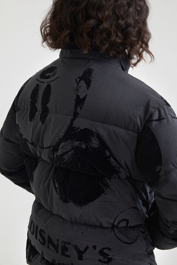 Graphic quilted jacket | Desigual