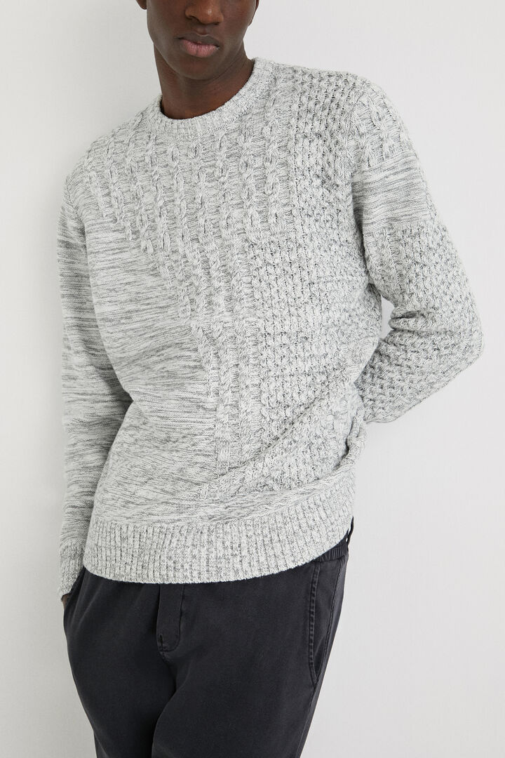 Braid cable knit sweater | Desigual