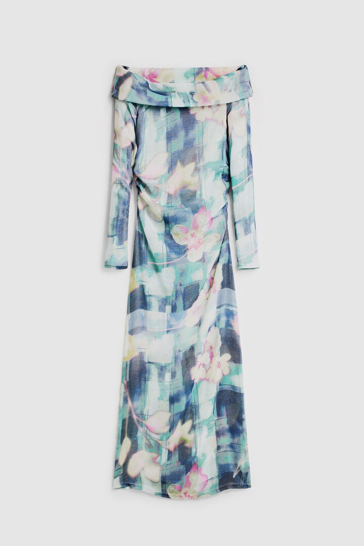 ROBE LONGUE COMBINÉE