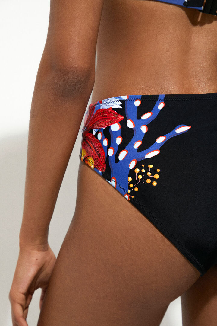 Coral bikini bottoms | Desigual