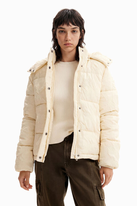 TEXTURED QUILTED JACKET