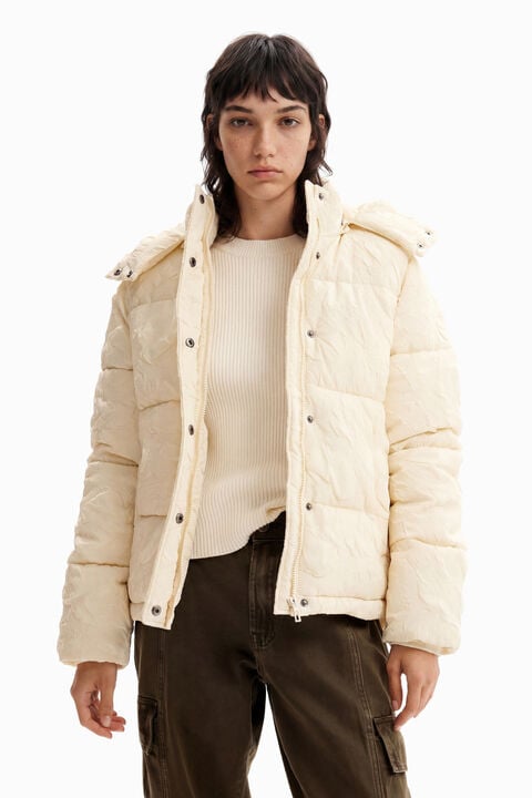 TEXTURED QUILTED JACKET