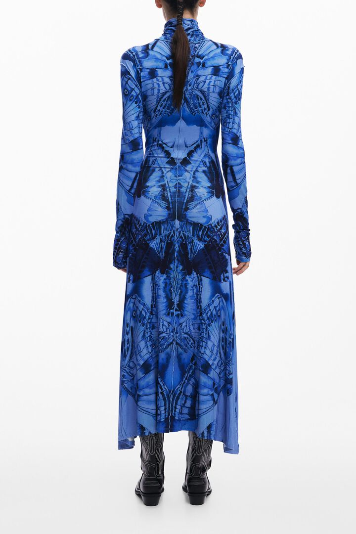 Butterfly maxi dress | Desigual