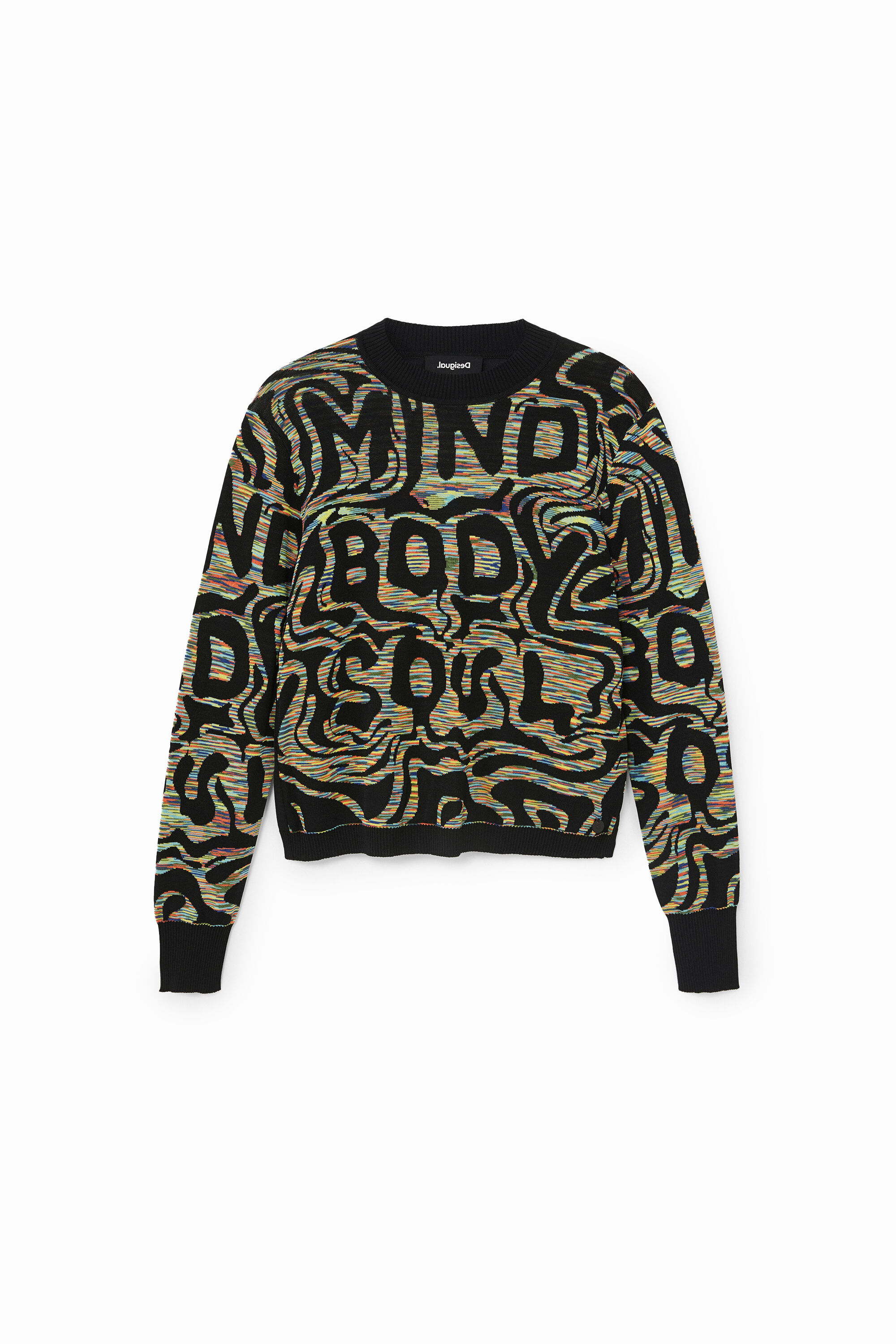 Pull maille jacquard - Desigual - Modalova