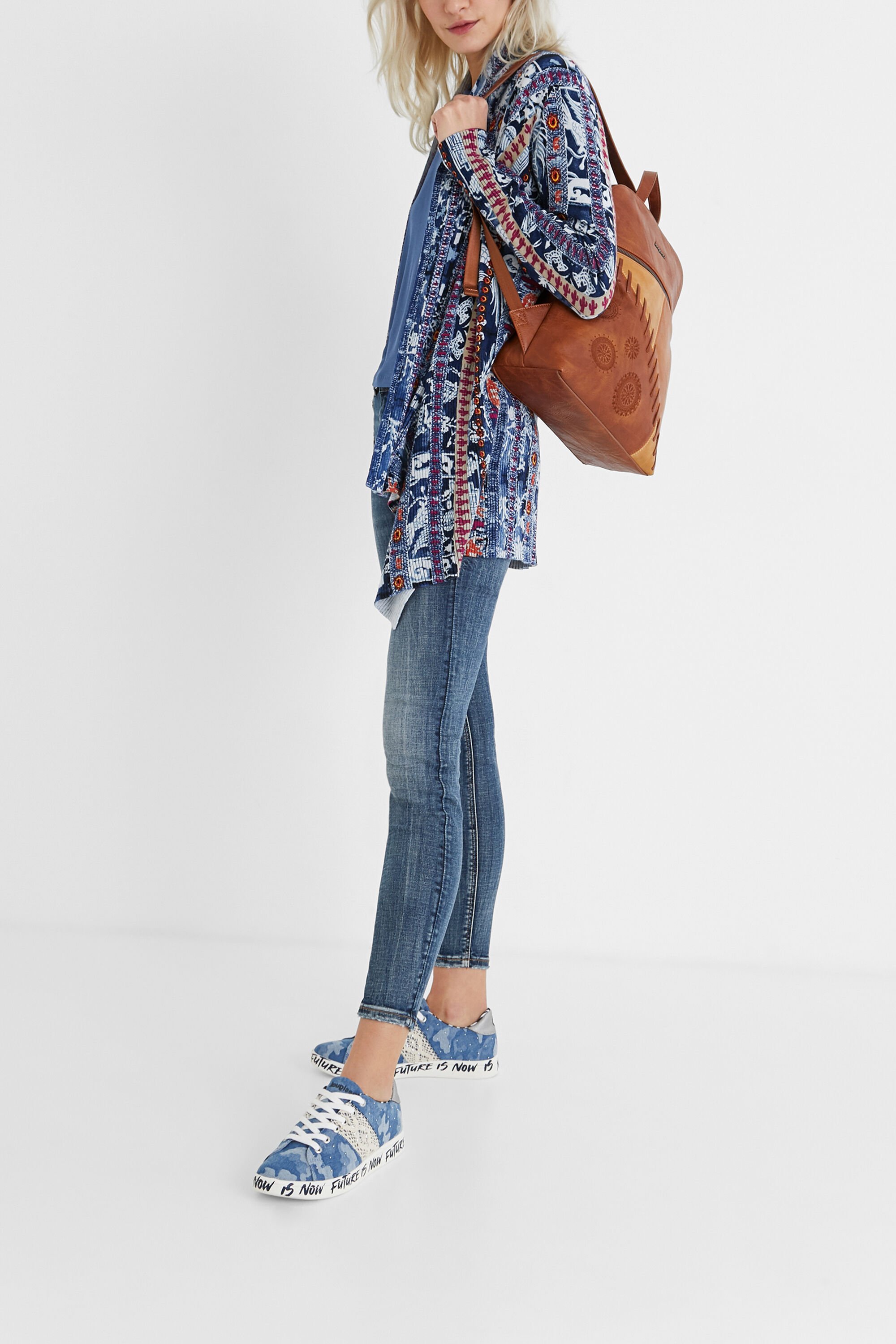 Mochila top mandala desigual