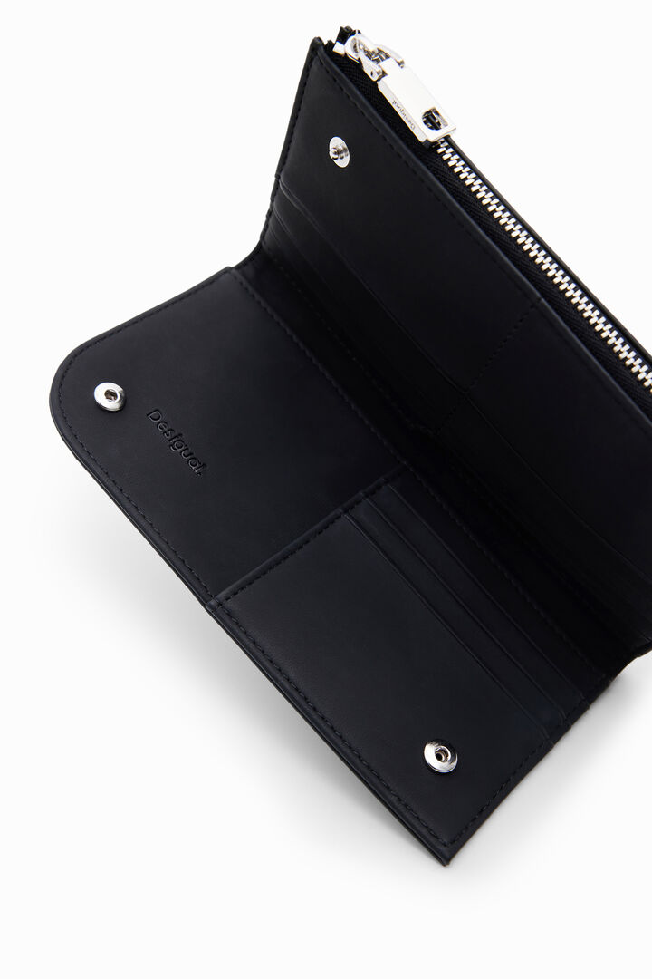 Embroidered L wallet | Desigual