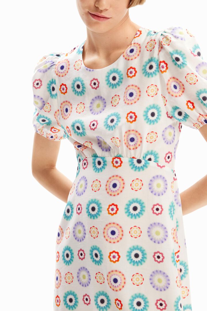Geometric short dress | Desigual