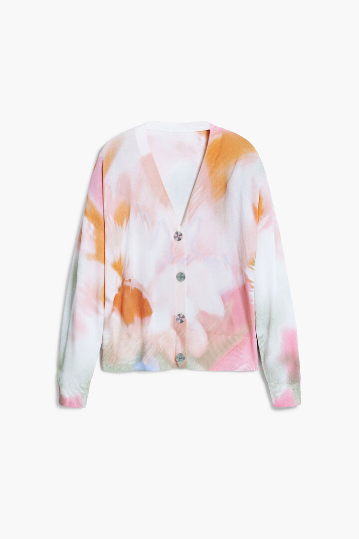Tie-dye floral cardigan | Desigual