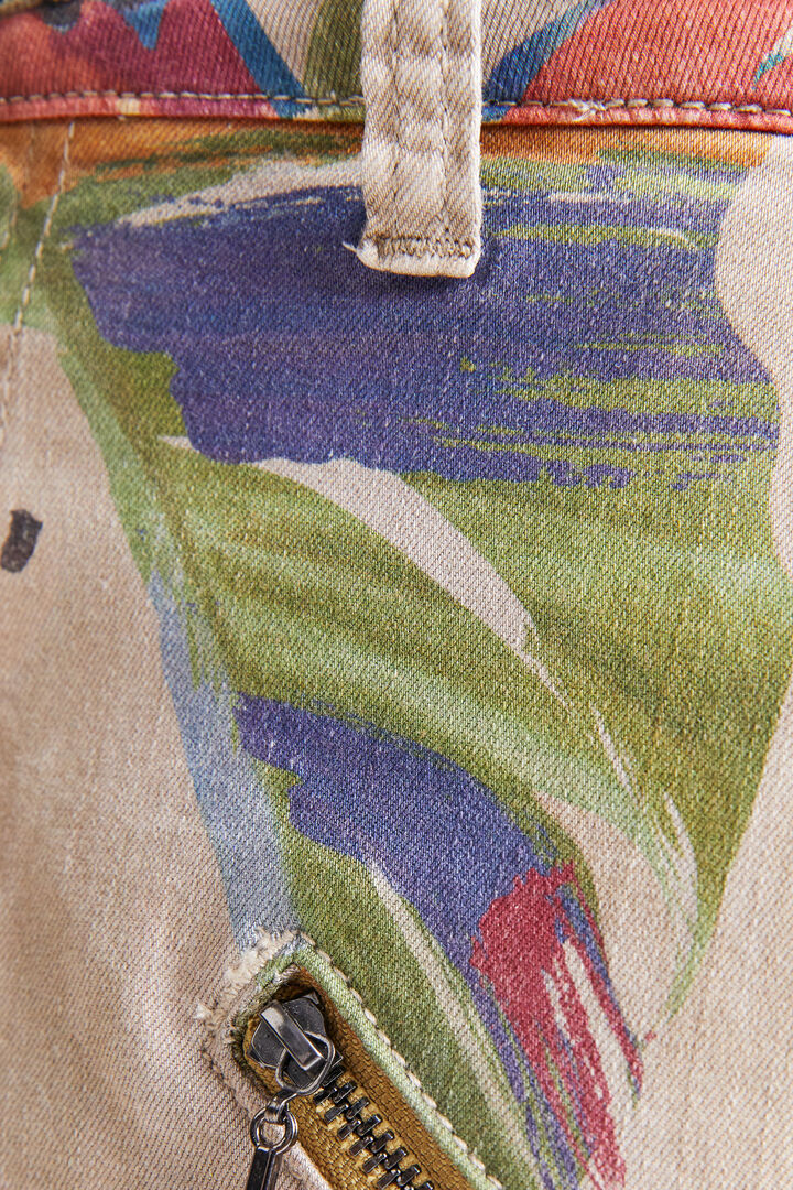 Pantalons cargo camoflower | Desigual