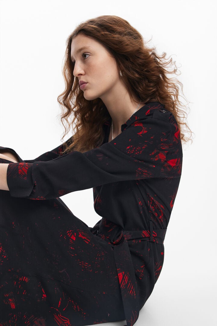 Vestido midi camisero M. Christian Lacroix | Desigual