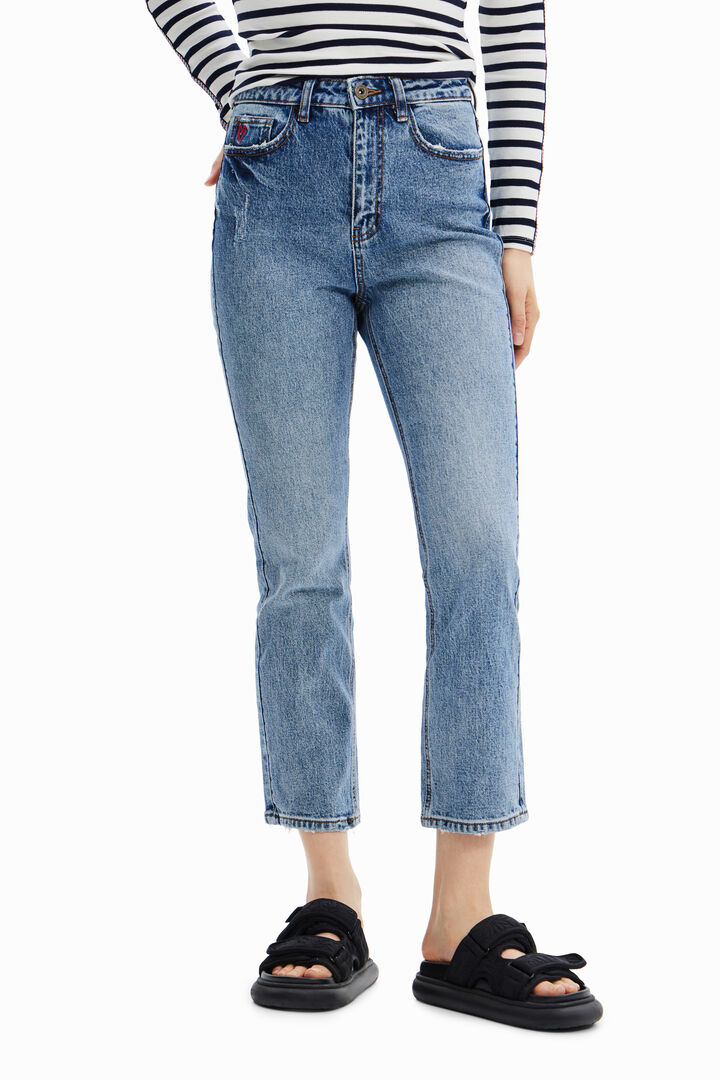 Texans Straight fins al turmell | Desigual
