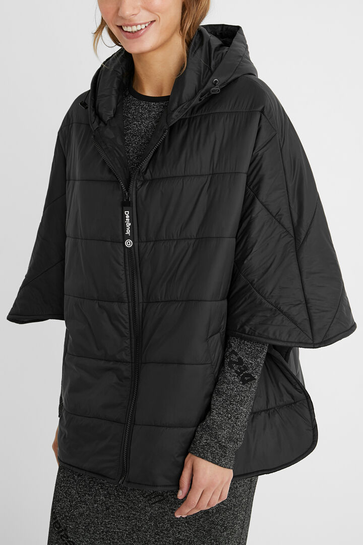 Poncho capa acolchado | Desigual
