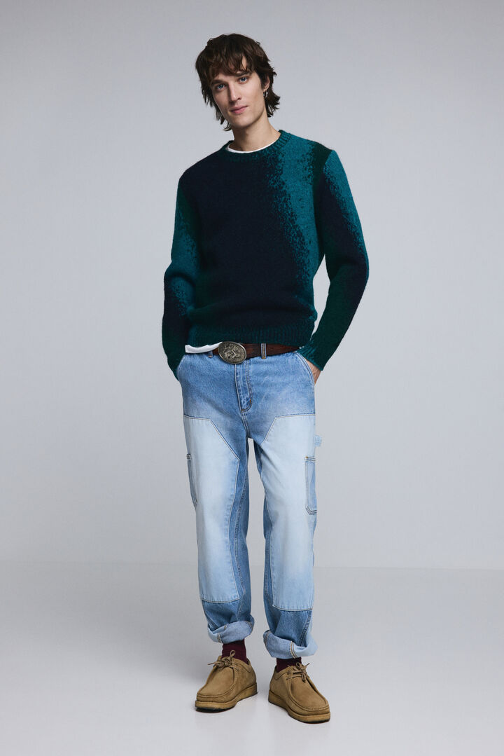 Sweter Jacquard splatter | Desigual