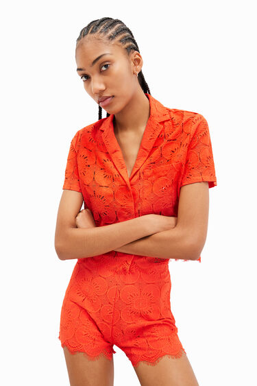 Pantaloncini pizzo retrò | Desigual