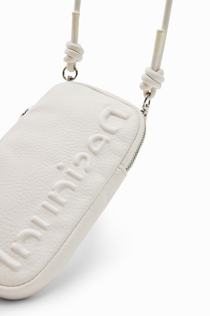 Leather-effect wallet smartphone holder | Desigual