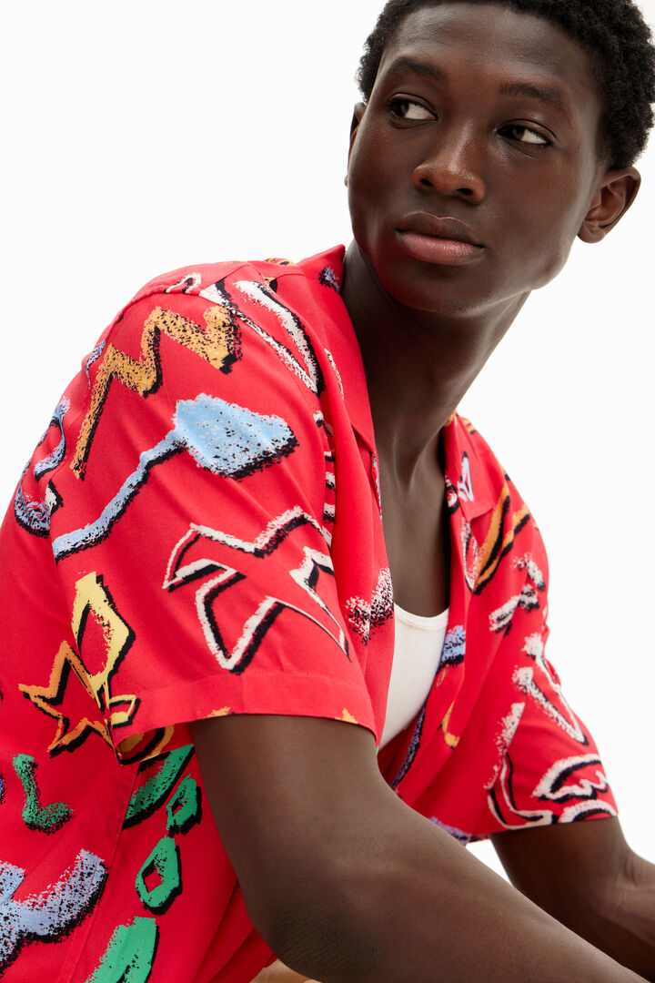 Camisa motivos artísticos | Desigual