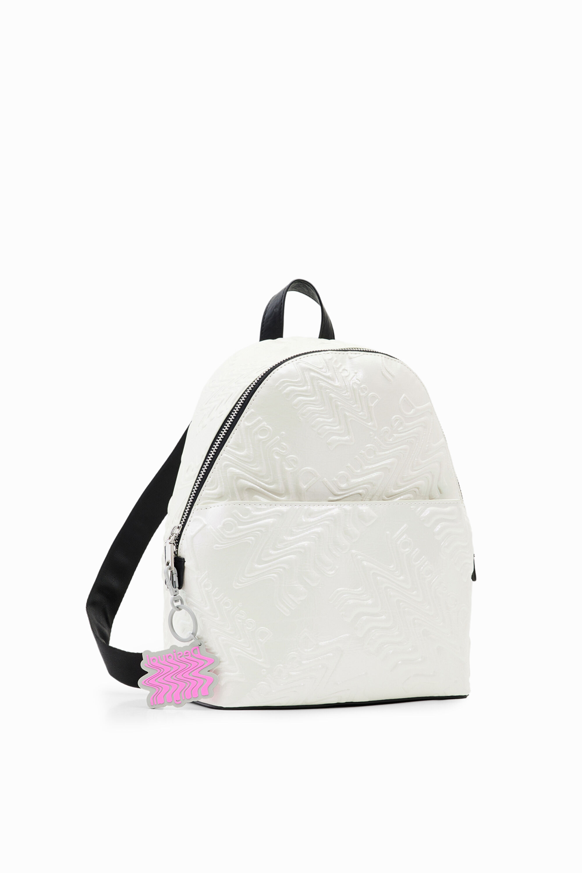 Small iridescent logo backpack
