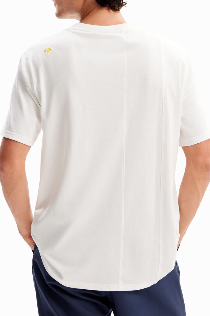 T-shirt uni coutures | Desigual