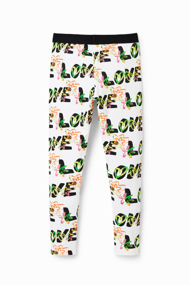 Leggings flores Love | Desigual