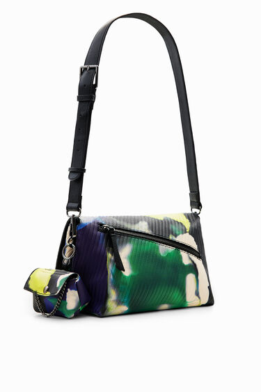 Midsize watercolour crossbody bag | Desigual