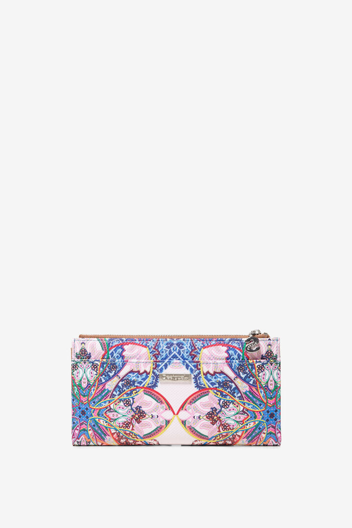 Rectangular Purse Mexican Cards Pia | Desigual