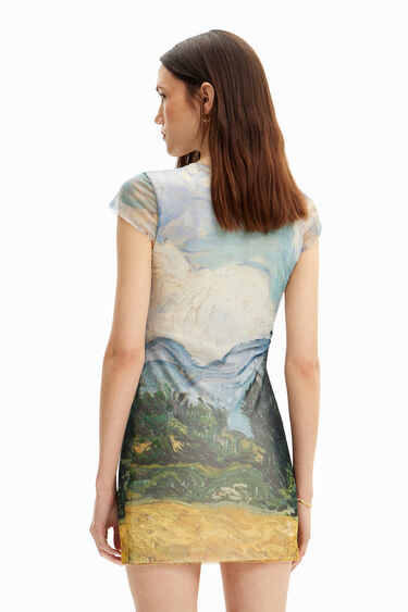 Van Gogh short dress | Desigual