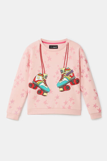 Oversize plush sweatshirt | Desigual