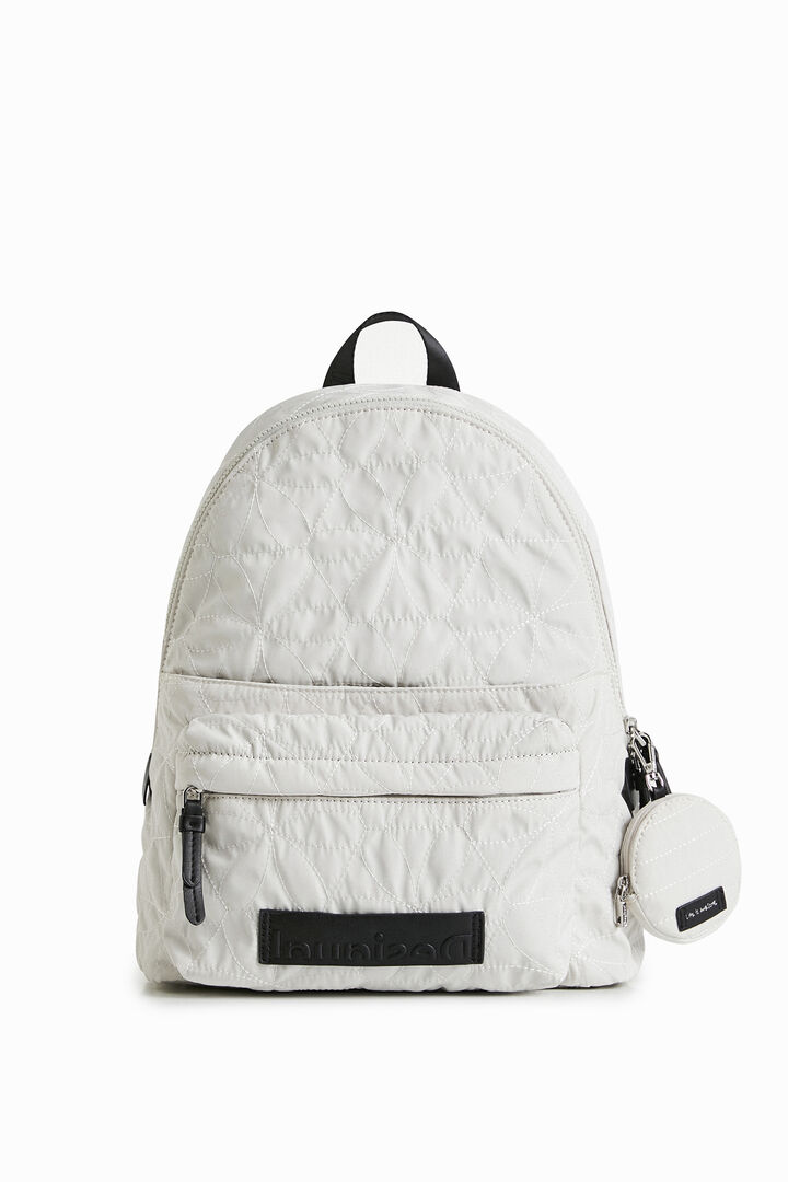 Mochila reciclada textura | Desigual