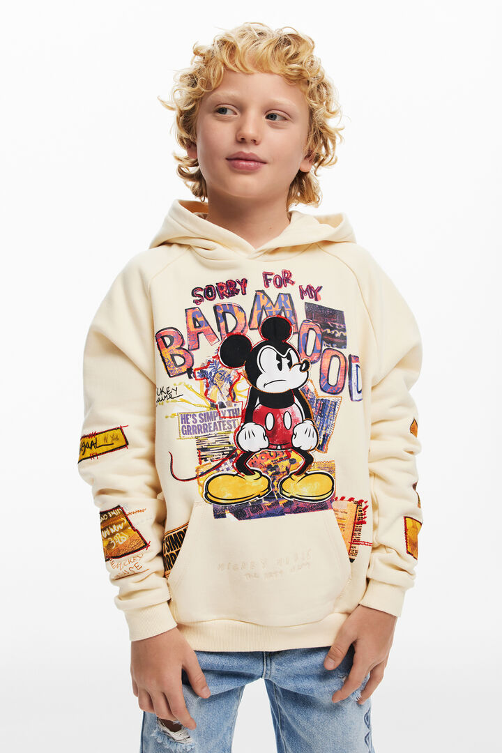 Mickey Mouse™ patchwork sweatshirt | Desigual
