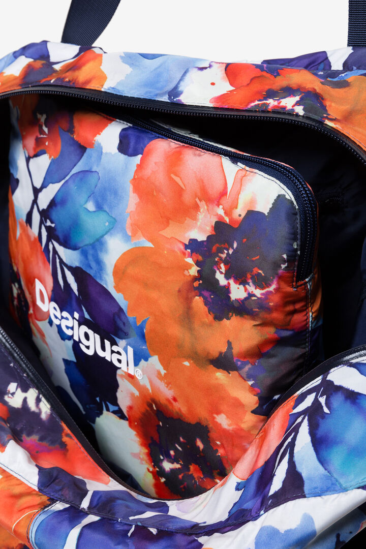 Gym Bag Matilde Camo Flower | Desigual